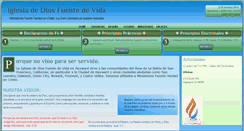 Desktop Screenshot of iglesiadedioshayward.org
